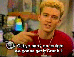 Justin Timberlake GIF. Muziek Artiesten Justin timberlake Gifs 90s Crunk Nsync 1998 