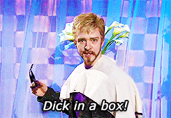 Justin Timberlake GIF. Artiesten Justin timberlake Gifs Snl R Andy samberg Dick in een doos Bronte het posten van dit lied 