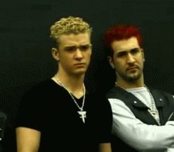 Justin Timberlake GIF. Artiesten Justin timberlake Gifs Nsync Jc chasez Joey fatone Lance bass Chris kirkpatrick Frosted t 