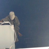 Kanye West GIF. Artiesten Gifs Kanye west Ren weg 