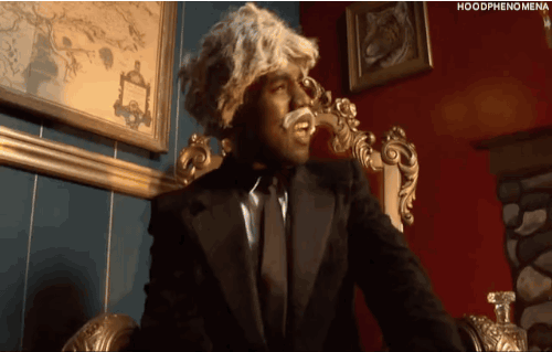Artiesten Gifs Kanye west geen echt niet 