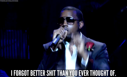Artiesten Krekel Gifs Kanye west verveeld knipperen niet onder de indruk krekels 