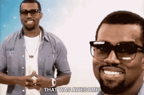 Artiesten Gifs Kanye west wat echt waar een zonnebril 