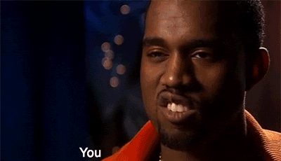 Artiesten Gifs Kanye west stoppen met stahp 