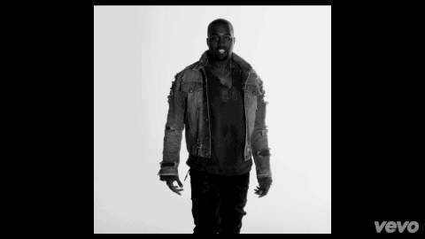 Artiesten Gifs Kanye west ophalen schouderophalend idk kanye schouderophalen 