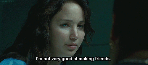 The hunger games vrienden Gifs Filmsterren Jennifer lawrence katniss fandom fandoms 