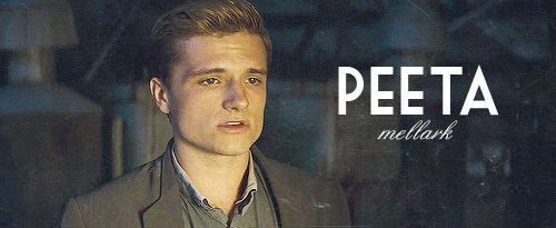 Gifs Filmsterren Jennifer lawrence hunger games katniss Peeta Josh Hutcherson 