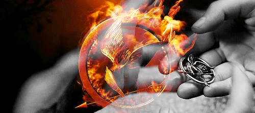 The hunger games Gifs Filmsterren Jennifer lawrence mockingjay katniss catching fire pin vormelijk 