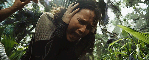 The hunger games Gifs Filmsterren Elizabeth banks katniss katniss everdeen Woody Harrelson 