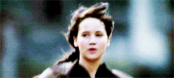 Jennifer Lawrence GIF. Gifs Filmsterren Jennifer lawrence Reactie Geen Katniss Wat dacht je van nee Geen kans 
