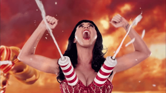 Artiesten Katy perry Gifs opgewonden 