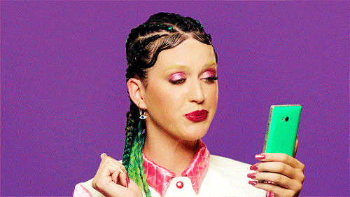 Video Artiesten Katy perry Gifs muziekvideo afgelopen vrijdag nacht 