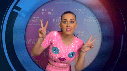 Artiesten Katy perry Gifs muziekvideo roar 