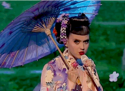 Artiesten Katy perry Gifs amas2013 kostuum het zingen 