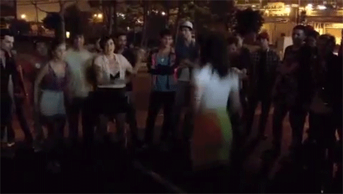 Dansen Artiesten Katy perry Gifs stuiterende het zingen roar 