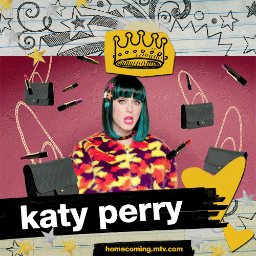 Video Artiesten Katy perry Gifs muziekvideo afgelopen vrijdag nacht 