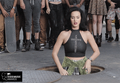 Artiesten Katy perry Gifs amas2013 kostuum het zingen 