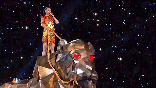 Artiesten Katy perry Gifs amas2013 kostuum het zingen 