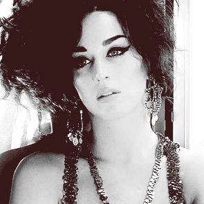 Katy Perry GIF. Meisje Bioscoop Artiesten Katy perry Gifs Geanimeerde Bw Zwart en wit Geestenbezweerder 