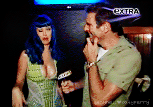Grappig Beroemdheden Artiesten Katy perry Gifs reacties Durr 