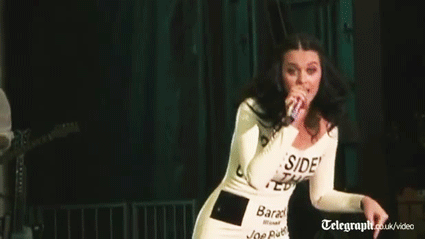 Artiesten Katy perry Gifs opgewonden 