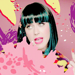 Katy Perry GIF. Bioscoop Artiesten Katy perry Pastel Gifs Verwonderd Platina 