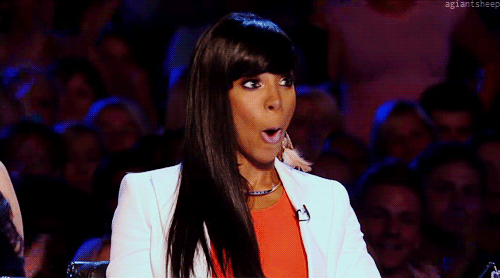 Artiesten Gifs Kelly rowland geschokt xfactor 