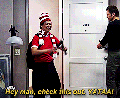 Ken Jeong GIF. Gifs Filmsterren Ken jeong Community Ben chang 
