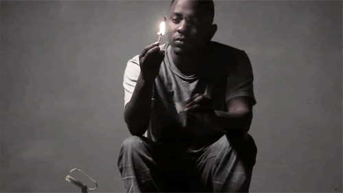 Artiesten Brand Gifs Kendrick lamar vlam overeenkomen met 