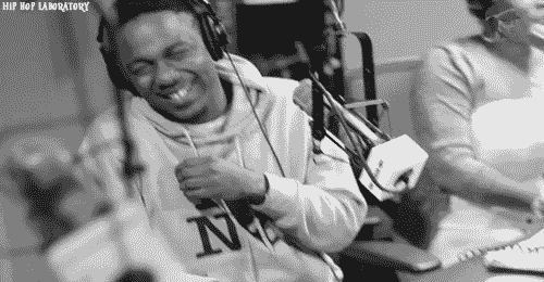 Artiesten Gifs Kendrick lamar lachend 