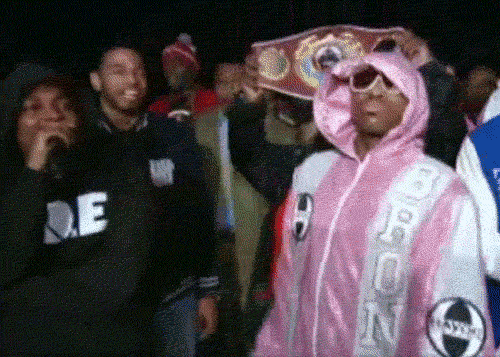 Grappig Dansen Boksen Artiesten Gifs Kendrick lamar Adrien Broner 