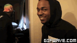Kendrick Lamar GIF. Artiesten Gifs Kendrick lamar Glimlachen Rapper Het knipperen 