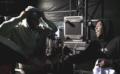 Artiesten Gifs Kendrick lamar glimlachen rapper het knipperen 