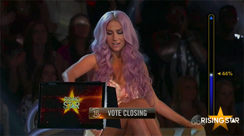 Artiesten Gifs Kesha opgewonden rijzende ster 