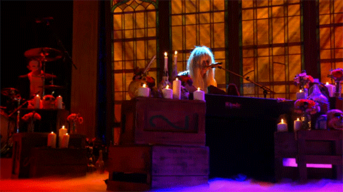 Artiesten Eenhoorn Regenboog Gifs Kesha klap 