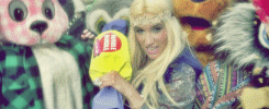 Kesha GIF. Beroemdheden Artiesten Gifs Kesha Mode &amp;amp; beauty 