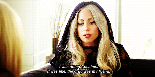 Artiesten Lady gaga Gifs mode &amp;amp; beauty trouwen met de nacht 