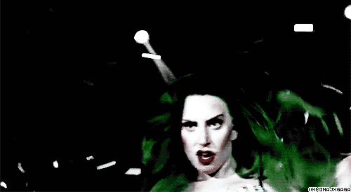 Lady Gaga GIF. Artiesten Christina aguilera Lady gaga Gifs De stem 