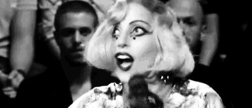 Lady Gaga GIF. Artiesten Lady gaga Bravo Gifs Diannamcd Andy cohen Wwhl Strippers 