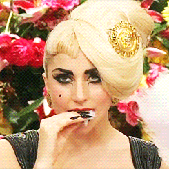 Lady Gaga GIF. Muziek Artiesten Lady gaga Gifs Celebs Gaga Kleine monsters 