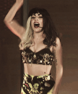 Lady Gaga GIF. Applaus Artiesten Lady gaga Gifs Artpop 