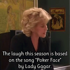 Lady Gaga GIF. Artiesten Lady gaga Gifs Oscars 2015 Julie andrews 