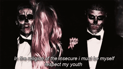 Lady Gaga GIF. Muziek Artiesten Lady gaga Gifs Knal Zo geboren 
