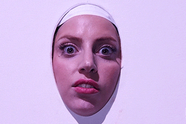 Artiesten Lady gaga Mode Gifs snl Saturday Night Live Andy Samberg 
