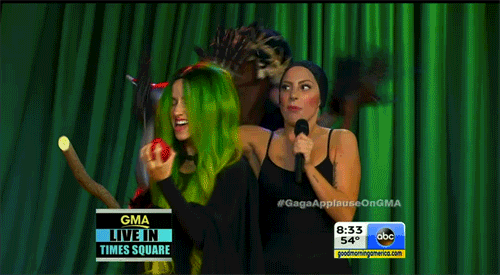 Artiesten Lady gaga Gifs Grammys 2015 Tony Bennett 