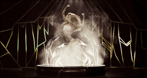 Lady Gaga GIF. Artiesten Christina aguilera Lady gaga Gifs De stem 