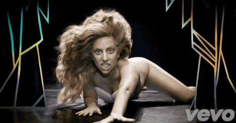 Paparazzi Artiesten Groot Lady gaga Gifs VMAs 