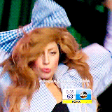 Lady Gaga GIF. Muziek Bioscoop Video Artiesten Lady gaga Sexy Gifs Knal Vrouwelijk The edge of glory 