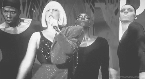 Artiesten Lady gaga Tv Gifs het zingen abc prestatie piano spelen 