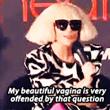 Lady Gaga GIF. Artiesten Lady gaga Monsters Gifs Mtv Artpop Gaga Kleine monsters Mtv news 